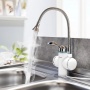 Водонагреватель-кран 3.3kw проточный Mixline WH-002 УЗО, кухня, гибкий излив