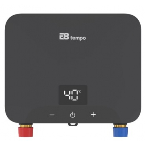 Водонагреватель KLE60 проточный электрический, темно серый пластик, E8 Tempo купить в интернет магазине Санрай73