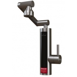 Водонагреватель-кран 3.3kw проточный Mixline WH-006 УЗО, кухня, излив трансформер, черный