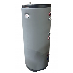 Бойлер 190л Теплорус INOX Бак 1, косвенный, экокожа серый