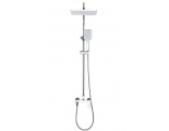 Душевая система Azario Arizona AZ-20S поворотный излив, тропический душ, штанга, ручной душ, хром