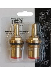 Кран-букса Профсан ПСМ резьба 1/2 квадратный шток 7x7 (2шт)