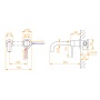 Смеситель для раковины RGW Shower Panels SP-47 встраиваемый, хром