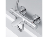 Смеситель для ванны и душа AM.PM Like F8050000 с термостатом