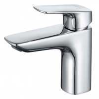 Смеситель для раковины Aquatek Вега 97, однорычажный, хром