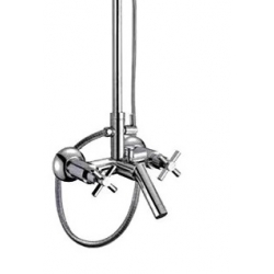 Смеситель для ванны и душа D-Lin D10A01, двухвентильный, излив