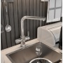 Смеситель для кухни Elghansa KITCHEN Pure Water 56A5511, выход для фильтра, высокий излив, рычажный