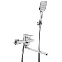 Смеситель для ванны Elghansa HEFFEN 5352520 однорычажный с душевым комплектом, хром