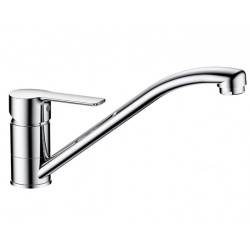 Смеситель для кухни Elghansa EMERALD 56A1510 однорычажный, длинный излив, хром