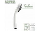 Лейка душевая Elghansa HAND SHOWER MH-B31-White, 1 режим, 82 мм, белая/черная