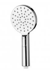 Лейка душевая Elghansa HAND SHOWER PK-058-Chrome, 3 режима, 120 мм, силиконовые форсунки, хром
