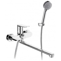 Смеситель для ванны Elghansa HEZERLEY New 5365599 однорычажный с душевым комплектом, хром