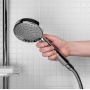 Лейка душевая Elghansa HAND SHOWER MB-100-Chrome, 3 режима, 100 мм