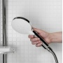 Лейка душевая Elghansa HAND SHOWER PK-029, 3 режима, 110 мм, хром белый