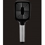 Лейка душевая Elghansa HAND SHOWER PK-045, 3 режима, 100 мм, силиконовые форсунки, хром черный