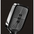 Лейка душевая Elghansa HAND SHOWER PK-045-Black, 3 режима, 100 мм, силиконовые форсунки, черный
