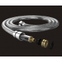 Шланг для душа Elghansa SHOWER HOSE SH001-New, растягивающийся 150-195 см, хром