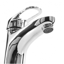 Смеситель для раковины HIGASHI HG03-601, однорычажный, хром