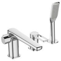 Смеситель на борт ванны Elghansa Brabant 2813878 с душевым комплектом, хром
