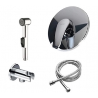 Смеситель с гигиеническим душем ESKO Kansas KS83 встраиваемый, хром