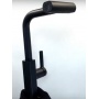 Смеситель для кухни Fmark FS8266H, высокий выдвижной излив, однорычажный, черный