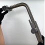 Смеситель для кухни Fmark FS8266Q, высокий выдвижной излив, однорычажный, графит