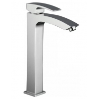 Смеситель для раковины Gappo Jacob G1007-11, однорычажный, высокий излив, хром