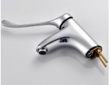 Смеситель для раковины Frap F1054, удлиненная локтевая ручка