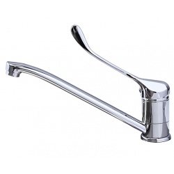 Смеситель для кухни Frap F4254, удлиненная локтевая ручка