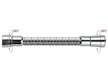 Шланг для душа Frap F40 двойная оплетка, 150 см, хром