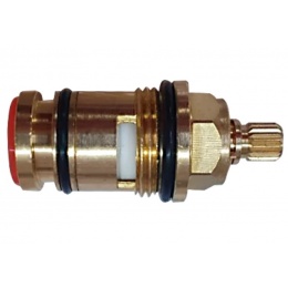 Кран-букса переключателя Frap 1/2" керамика, 20 шлицов, поворот 180°