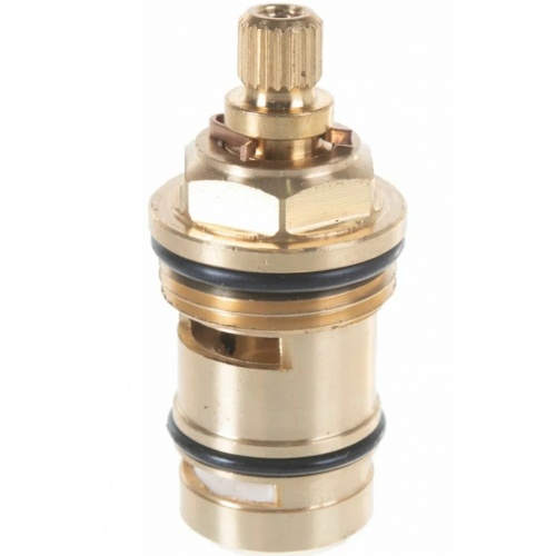 Кран-букса переключателя Frap 1/2" керамика, 20 шлицов, поворот 180° купить в интернет магазине Санрай73