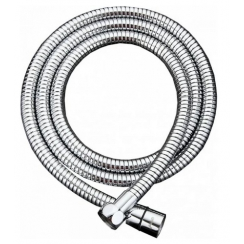 Шланг душевой GAPPO G46 растягивающийся 1,5 м, вращение 360 гр, в двойной оплетке, хром купить в интернет магазине Санрай73