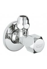 Вентиль угловой 1/2"-3/8" Grohe для подключения смесителей, хром