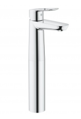 Смеситель для раковины GROHE BauLoop, однорычажный, высокий, хром