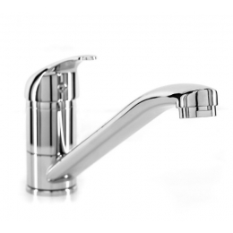 Смеситель для кухни HIGASHI HG50-201, однорычажный, длинный излив, хром