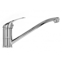 Смеситель для кухни HIGASHI HG50-201, однорычажный, длинный излив, хром