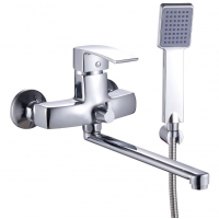 Смеситель для ванны Higashi HG05-501 однорычажный с душевой лейкой цвет хром