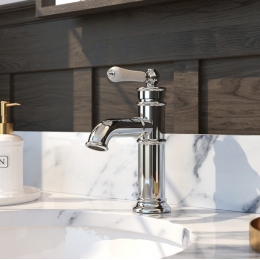 Смеситель для раковины Iddis Oxford OXFSB00i01 однорычажный, литой излив, хром