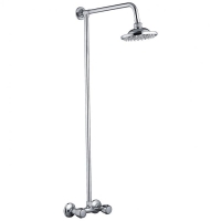 Душевая система Ledeme L2394, тропический душ, штанга, смеситель без излива