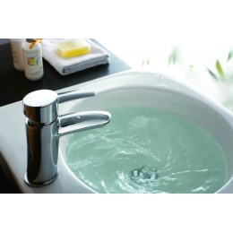 Смеситель для раковины Lemark Atlantiss LM3206C, однорычажный, литой излив, хром