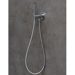 Смеситель с гигиеническим душем Lemark Solo LM7172C, встраиваемый с внутренней частью, хром