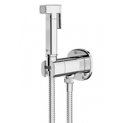 Смеситель с гигиеническим душем Lemark Solo LM7172C, встраиваемый с внутренней частью, хром