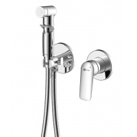 Смеситель с гигиеническим душем Lemark Verba LM11419C встраиваемый