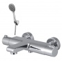 Смеситель для ванны Lemark Yeti LM7832C, термостатический, короткий излив, ручной душ