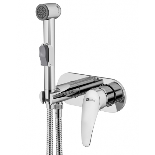 Смеситель с гигиеническим душем Lemark Linara LM0419C, встраиваемый с внутренней частью купить в интернет магазине Санрай73