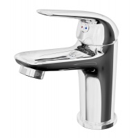 Смеситель для раковины Lemark plus Advance LM1231C, однорычажный, низкий Г-излив, хром
