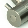 Душевой гарнитур Lemark Bronx LM3788GM, тропический душ, штанга, ручной душ, полочка, графит
