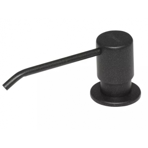 Дозатор для жидкого мыла встраиваемый Lemark Expert LM8201PAN антрацит купить в интернет магазине Санрай73