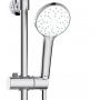 Душевой гарнитур Lemark LM8809С, тропический душ, штанга, ручной душ, хром